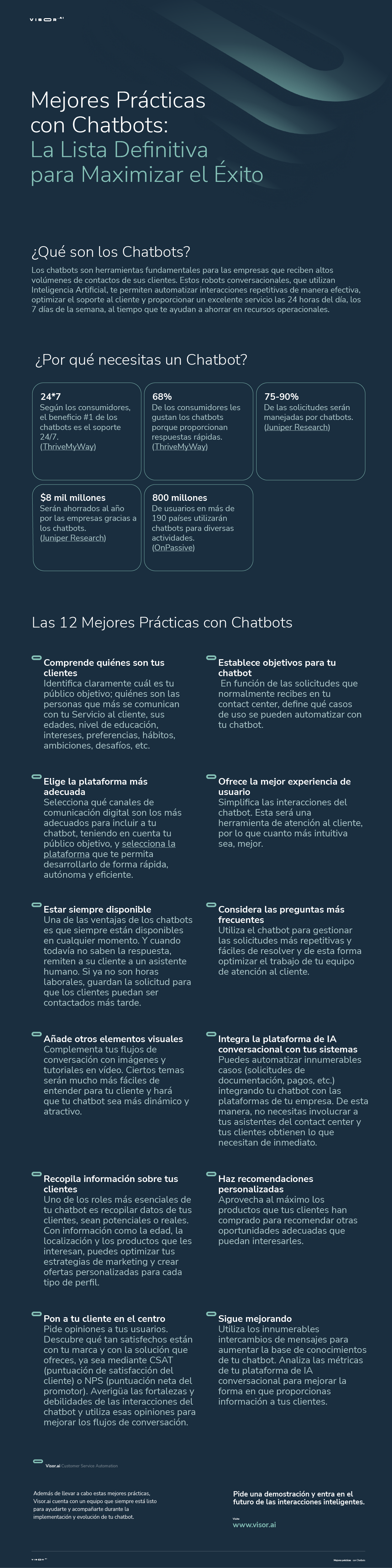 Mejores prácticas con Chatbots